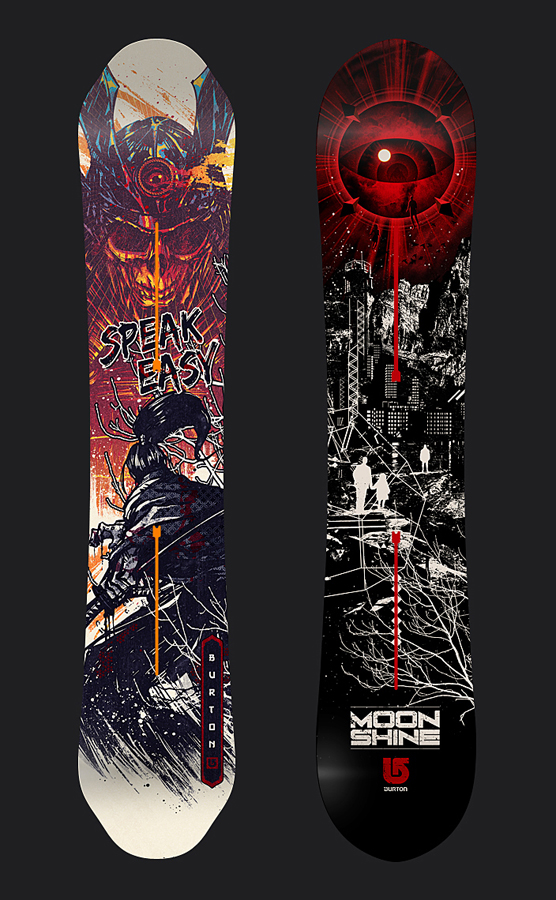 Snowboard design