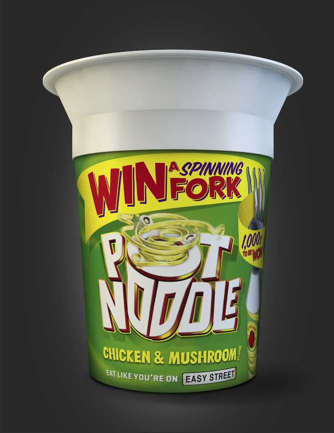 Pot Noodle Darren Mael