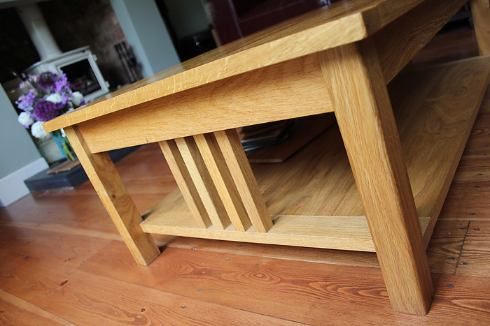 next oak coffee table