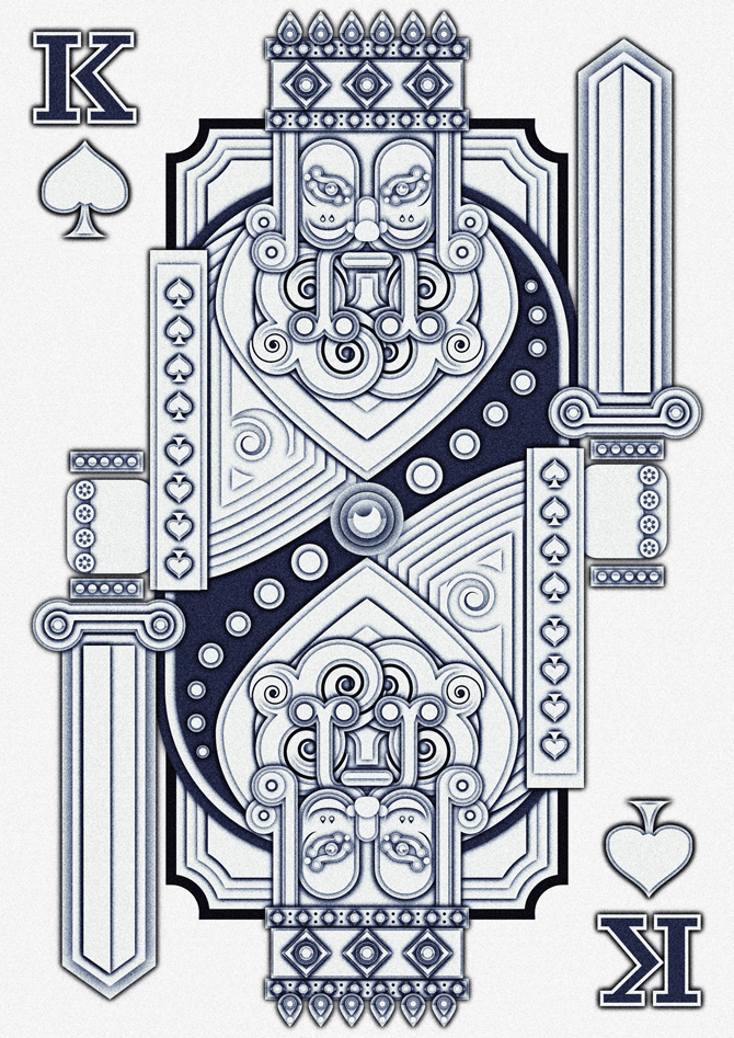 Épinglé par Blue pen sur Flat design Art jeu de cartes