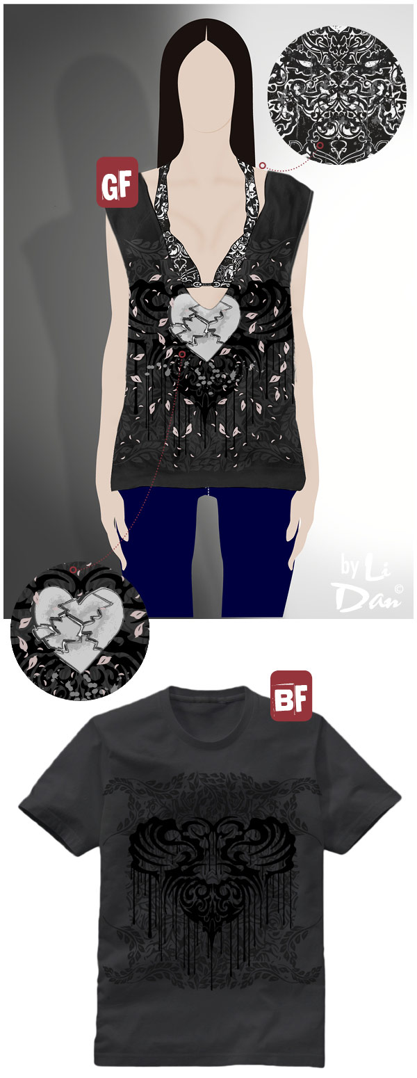 simple heart tattoos