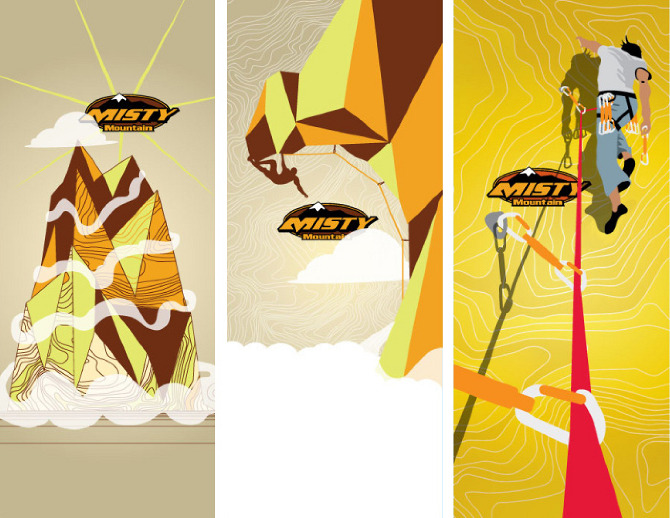 Rock Climbing Advertisement