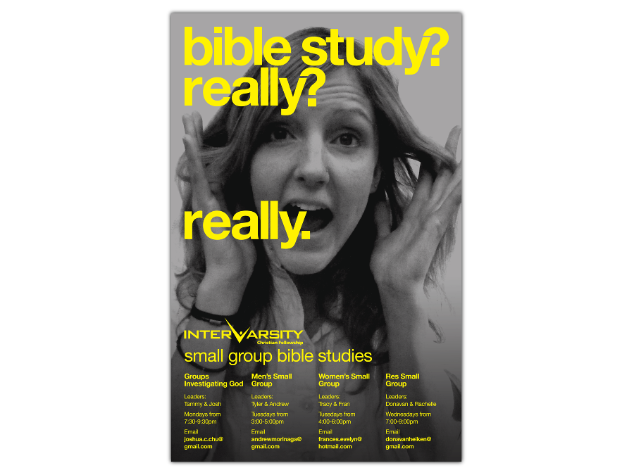 bible study poster