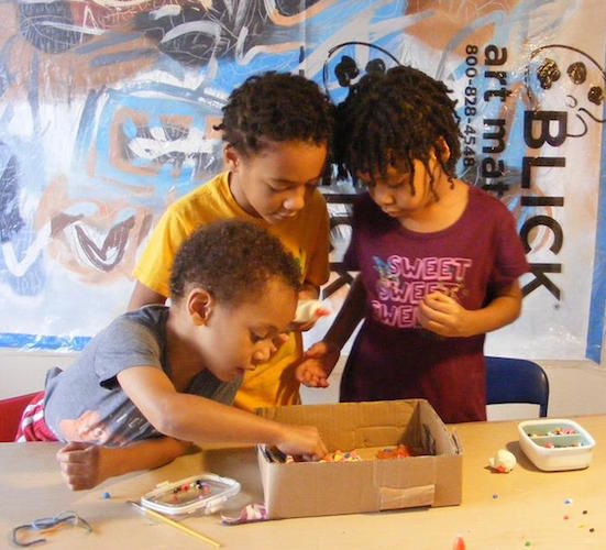 constructing modeling children s art program