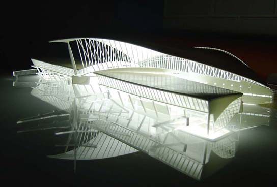 architectural model techniques making Myr Sondica Art Model Airport