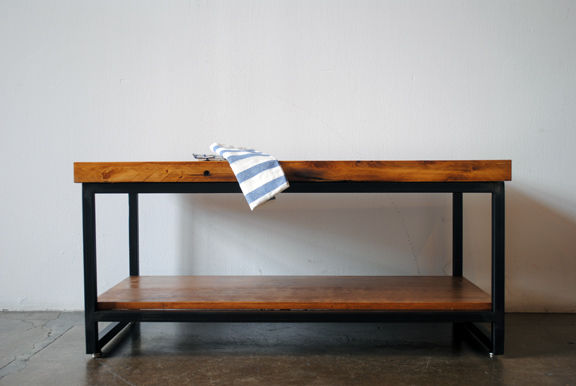 lumberjack coffee table (with shelf) - saw lumberjack coffee table (with shelf) - saw