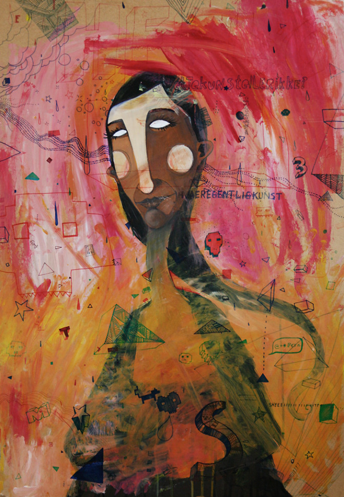 Mixed media - HUSKMELK