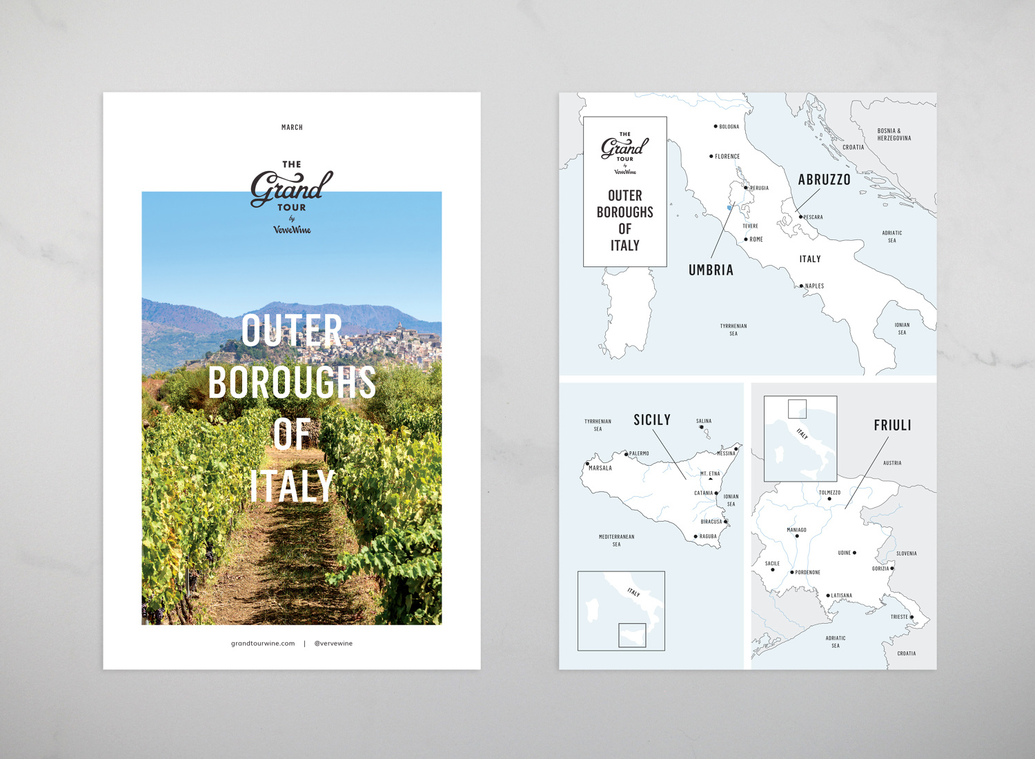 Grand Tour Outer Boroughs insert