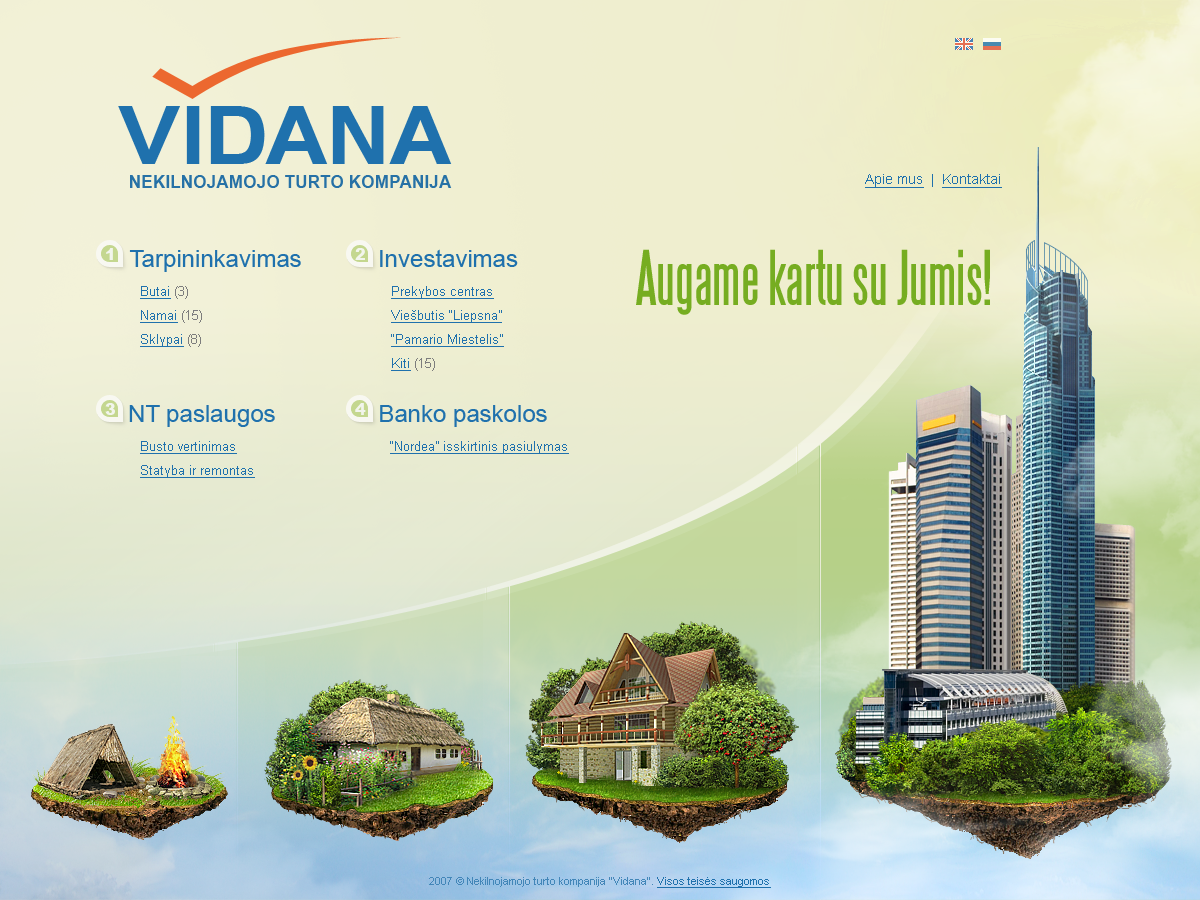 vidana real estate fedir shulenok graphic design portfolio real estate design