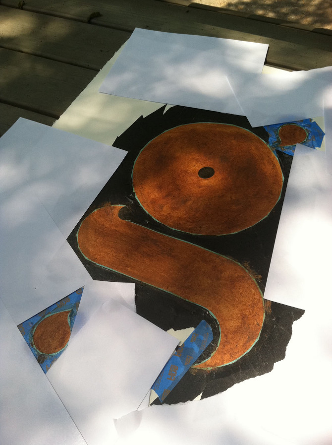 Hand Lettered James Martin // Design