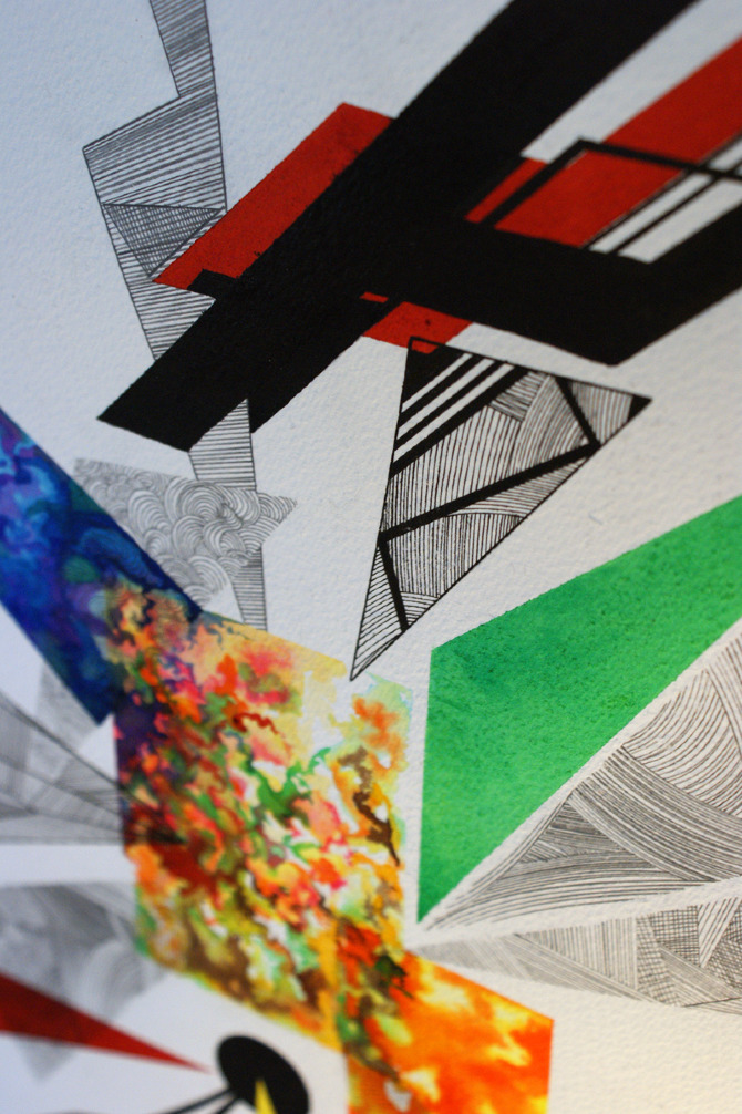 Abstract Order Scene Order in Chaos - Illustration, Art, Photography, Richie Lee