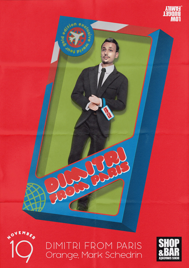 Dimitri from Paris poster Young & Fresh