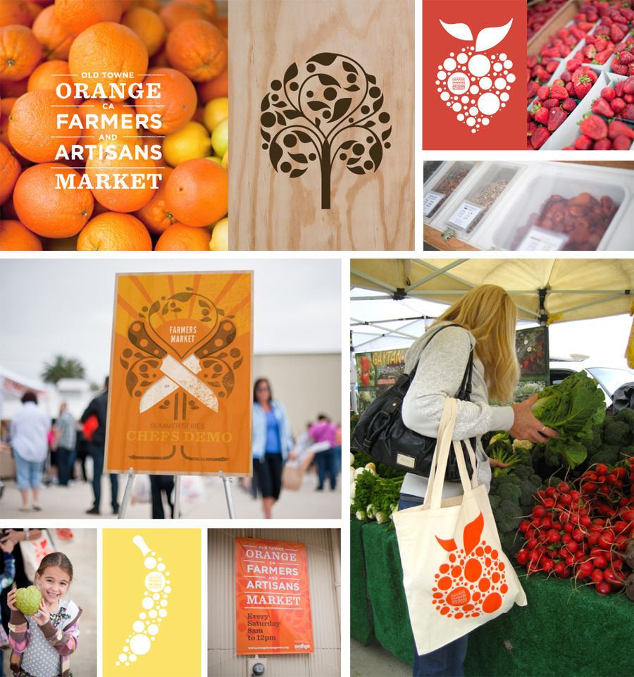 Orange Home Grown pprwrk studio typography + design