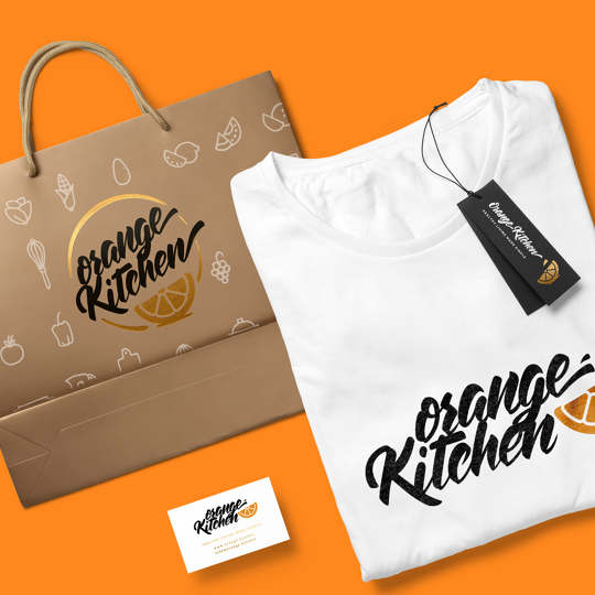 Orange Kitchen Hector Ardila