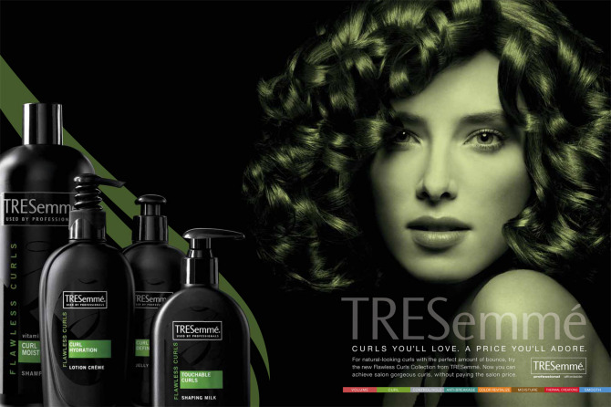 TRESemmé 'Bold Spirit' Print - Hilary Davis Design