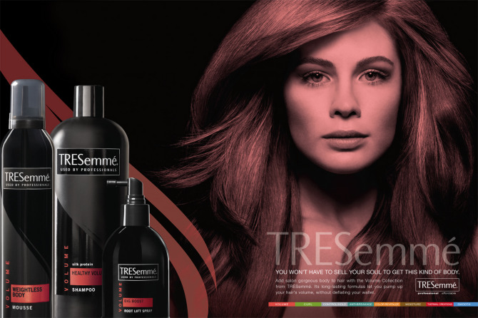 TRESemmé 'Bold Spirit' Print - Hilary Davis Design