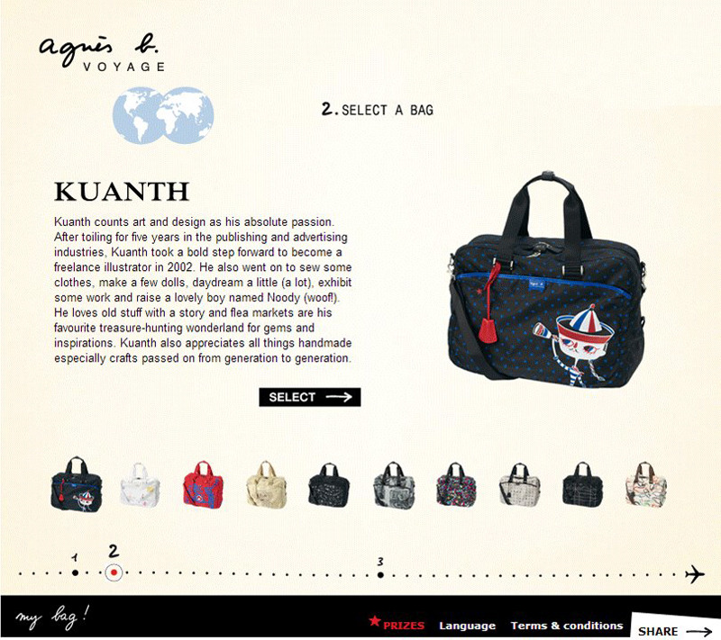 Agnes B My Bag X Kuanth Kuanth