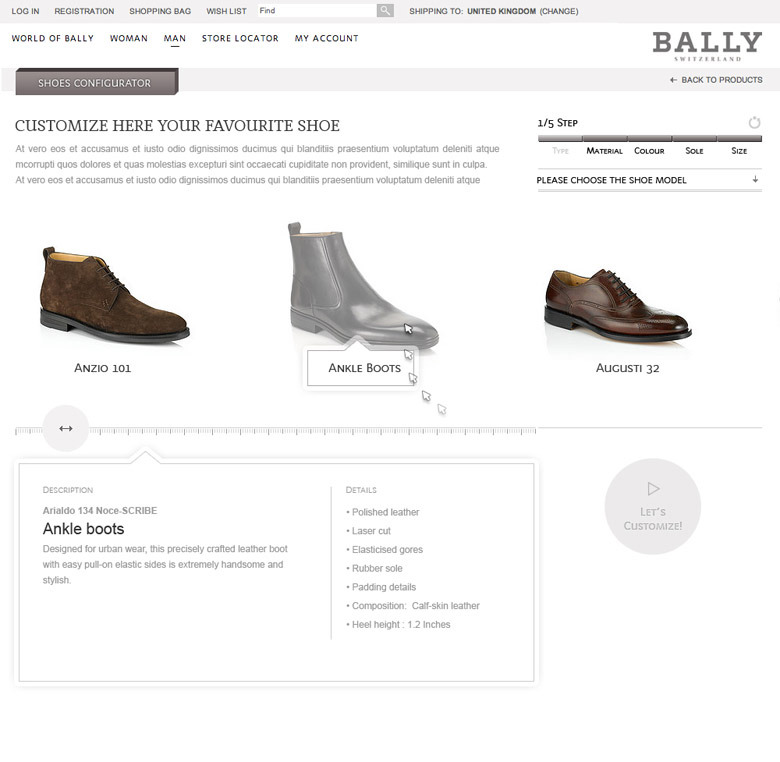 bally online store