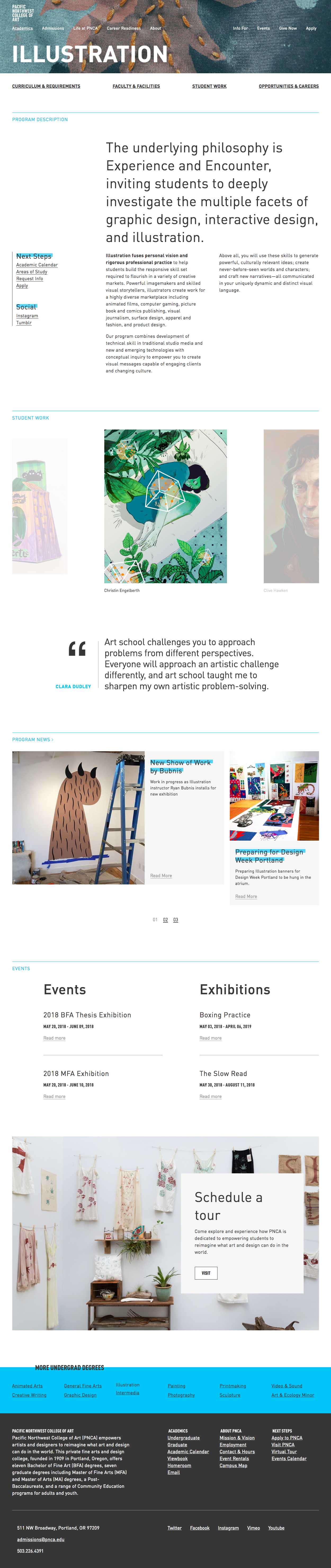 THE REDESIGN OF PACIFIC NORTHWEST COLLEGE OF ART'S WEBSITE - MATTHEW MOZ  BOWERS STUDIO—HERE FOR YOUR VISUAL AHHH, STRATEGIC BRANDING ENDEAVORS, AND  INTERACTIVE JOURNEYS TO BETTER CONNECT AND DELIGHT