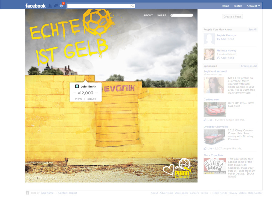 PUMA - Echte Liebe Ist Gelb - christianbeckett