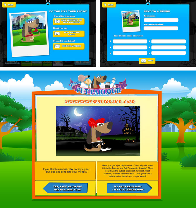 BOOMERANG Pet Parlour Game Asa Medhurst