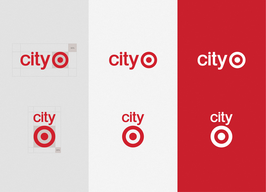City Target Branding Aaron Melander Design