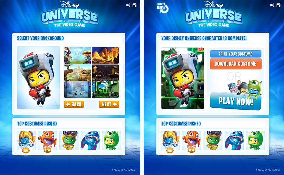 Disney Universe Graphical Stash