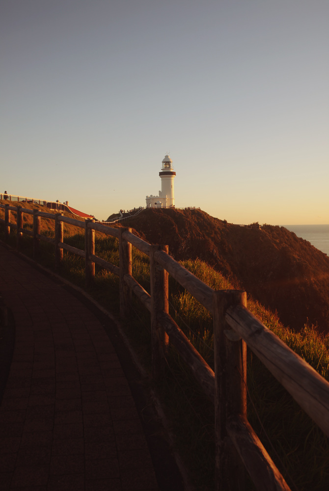 Cape Byron Lighthouse at Sunrise The Travelling Light