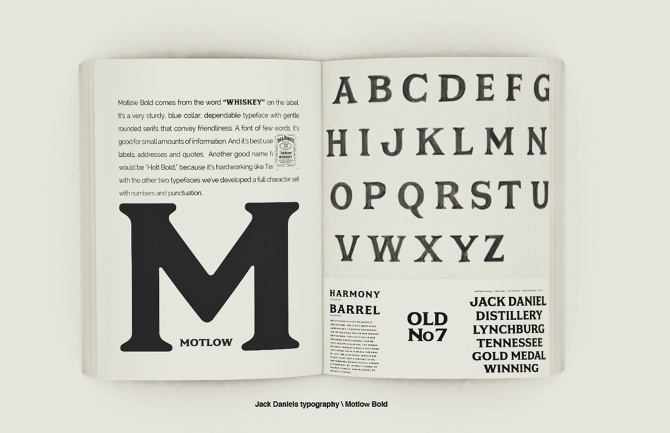 Jack Daniel's Typography - mahoney