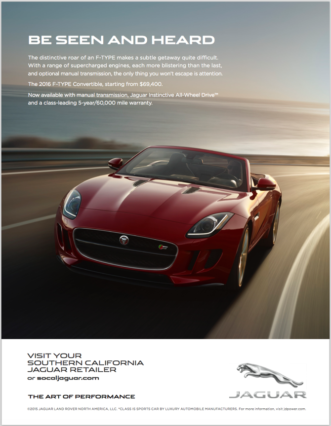Jaguar Tv Radio Digital Print M A Hyler Advertising Copywriter
