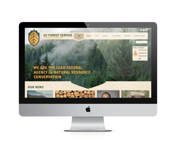 US Forest Service Rebrand - KU Visual Communication