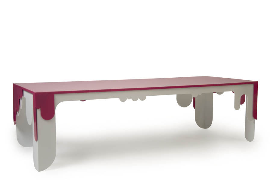 Paint Drip Coffee Table Matthew Lechowick Design