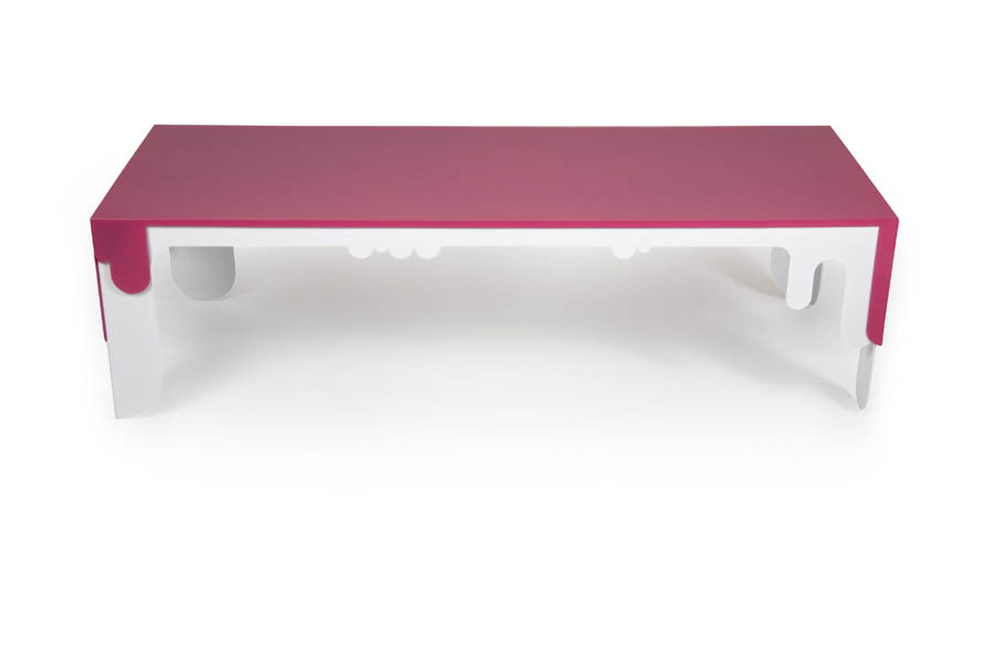 Paint Drip Coffee Table Matthew Lechowick Design