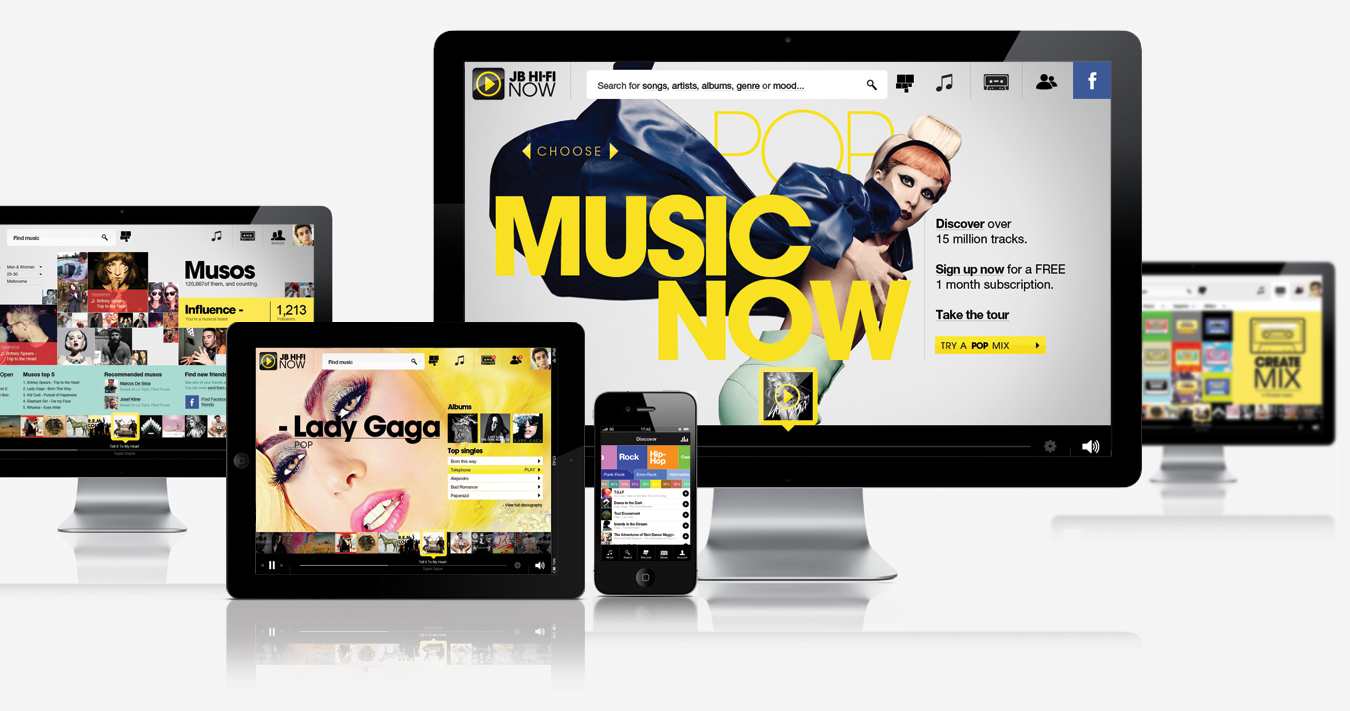 JB HiFi Marshall Lorenzo  / Graphic designer, art director