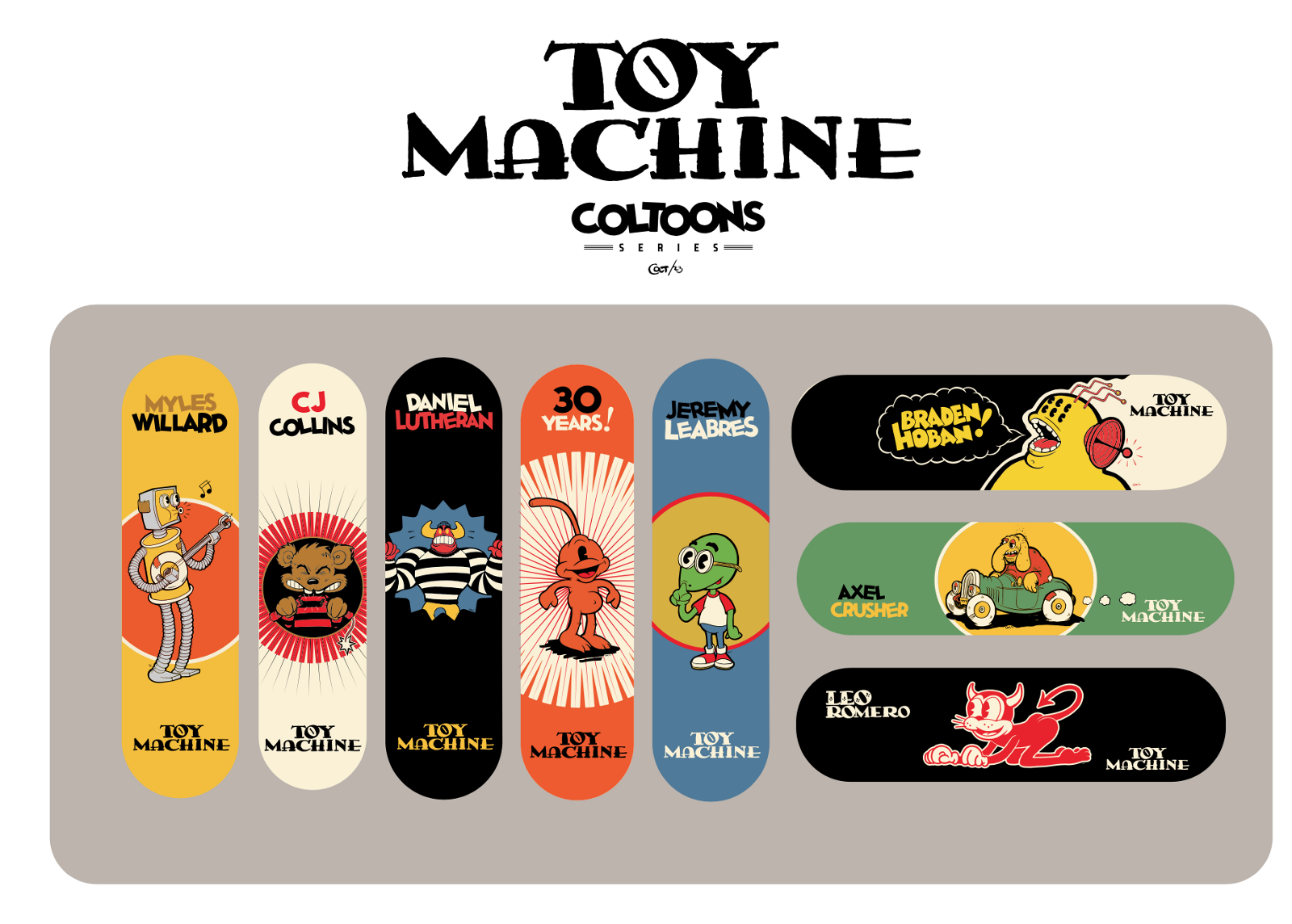 90s toy machine skateboards 31 * 8 inch imported toy machine 