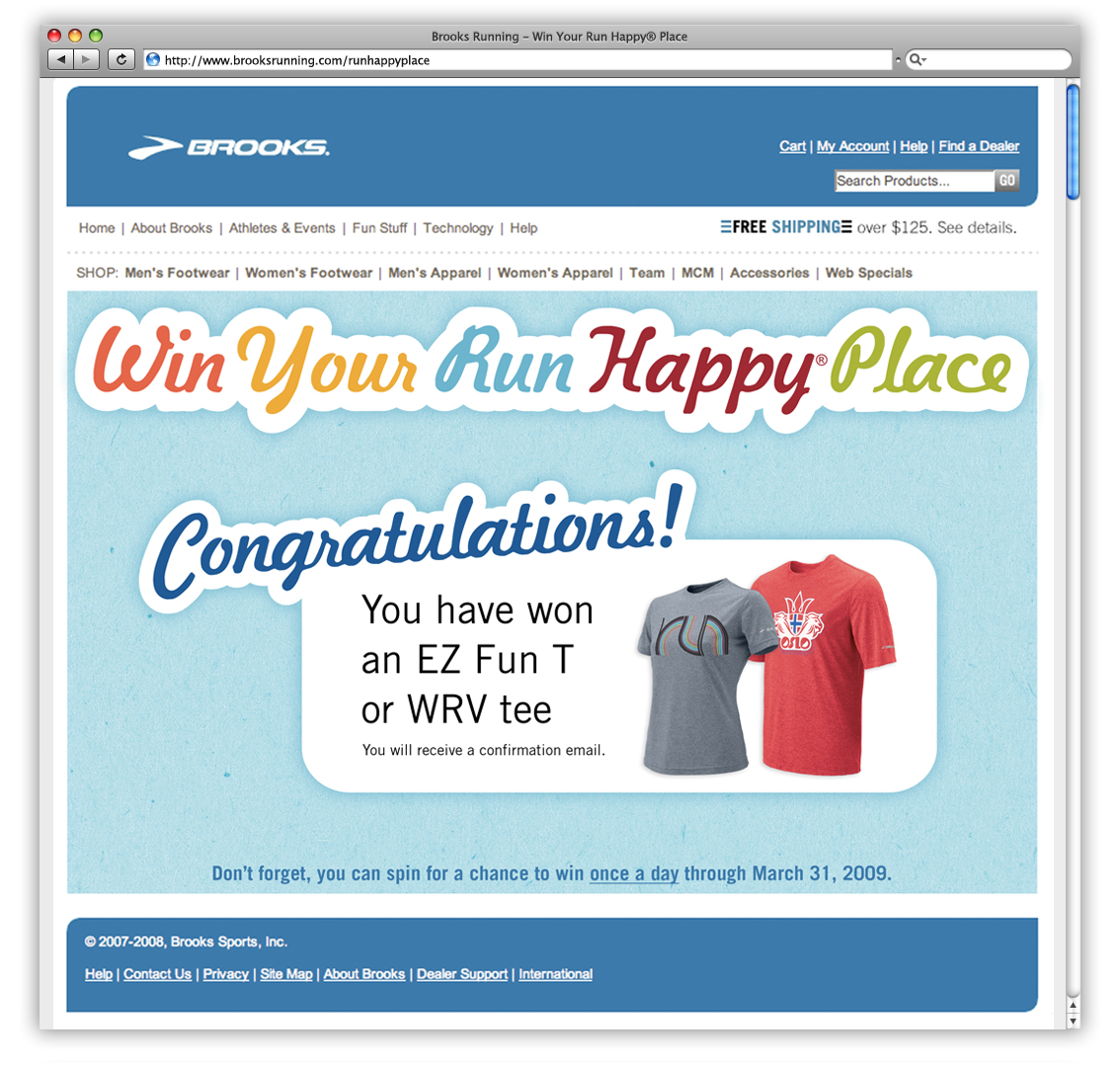 brooks running contact