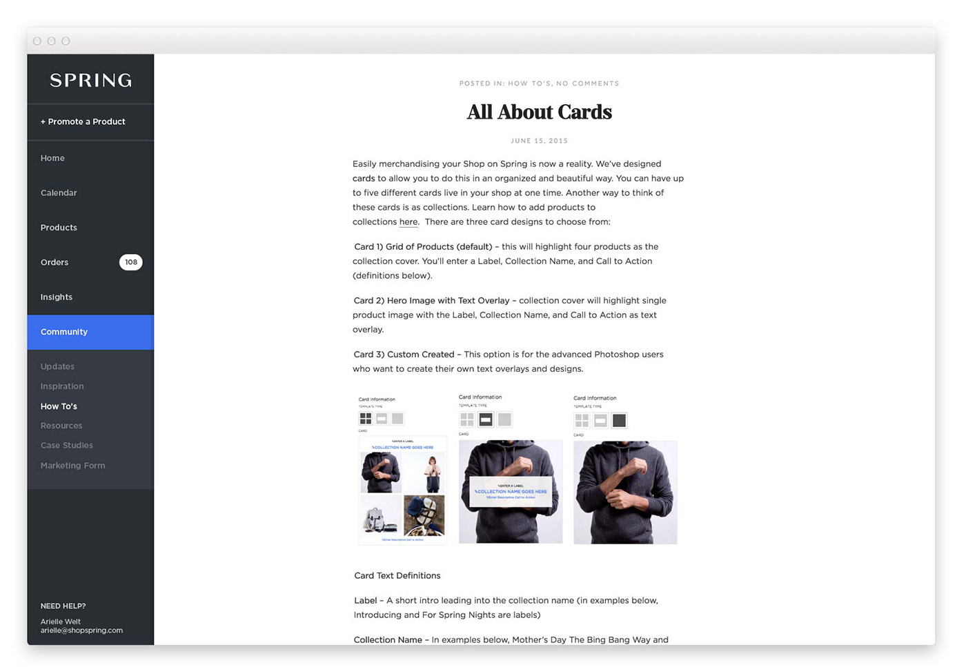 Spring – Brand Portal - Daniel Chen