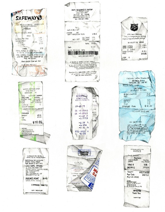 Receipts Janice Wu