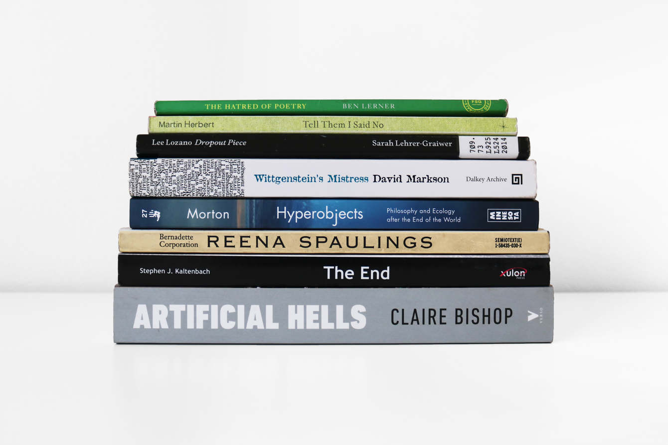 Book Stack (Studio Visit), 2018-Ongoing - Andy Bennett