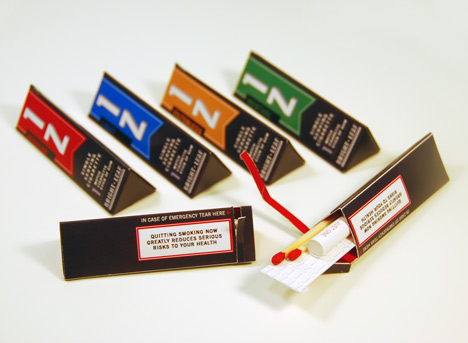 single cigarette pack 1Z Cigarettes Flipping a single cigarette upside
