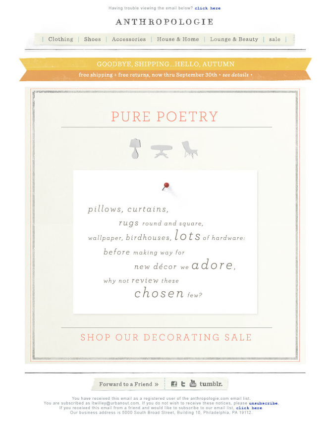 Anthropologie Email Mika Osborn