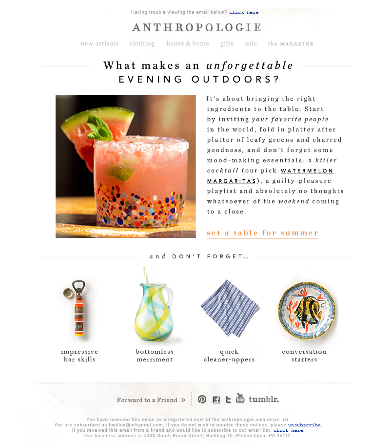 Anthropologie Email Mika Osborn