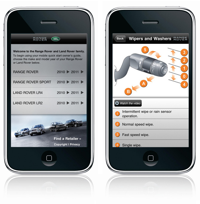 Land Rover Remote Lock App Land Rover | Quick Start App - Nicole Caldwell | Copywriter