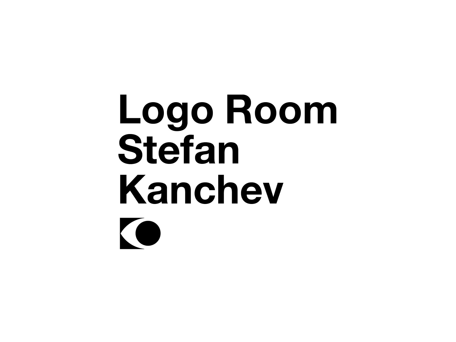 Logo Room Stefan Kanchev - Linus Lohoff — Art Direction & Photography
