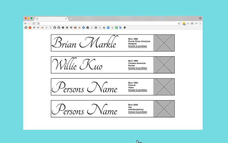 Database Prototypes - brian markle