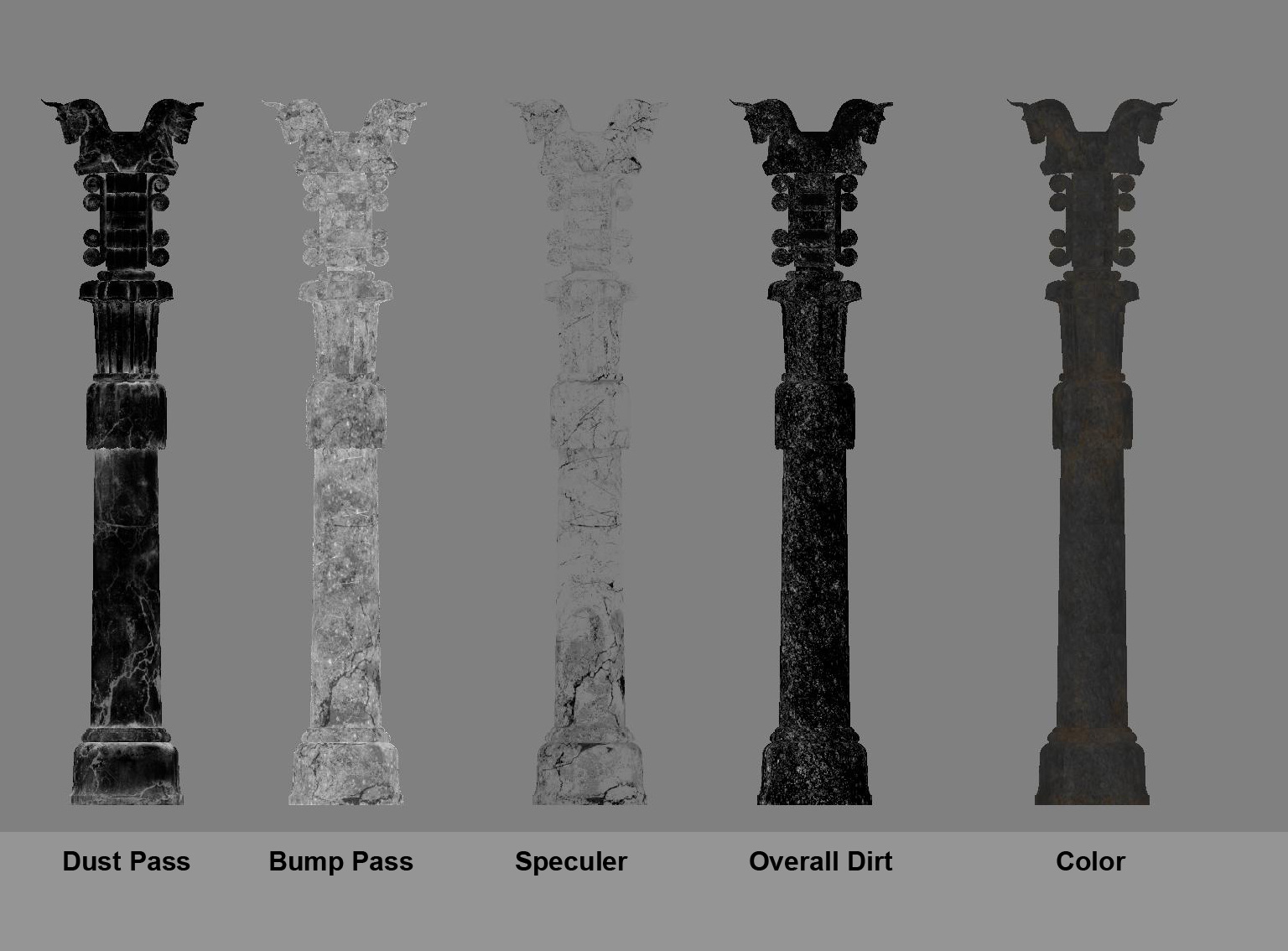 old Pillar (Texture Test) - Amanator