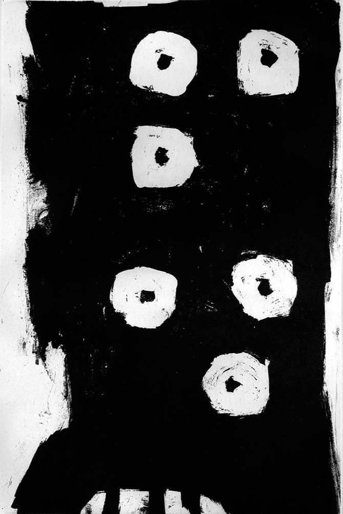 Etching - Cartoon Distortion by Luis Blackaller