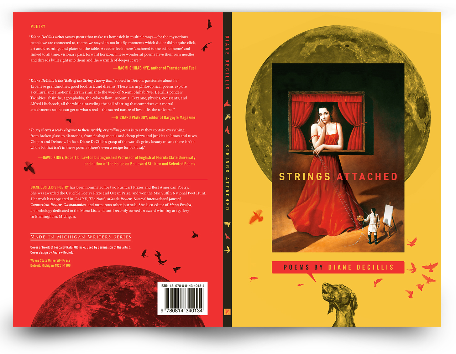 Strings Attached Andrew Kopietz / Book Cover Design / Art Direction