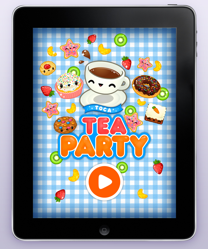 Toca Tea Party Work of Mathilda Engman