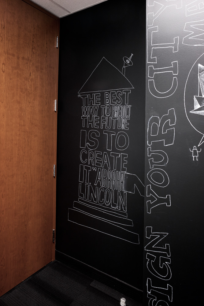 Chalk Mural for Dialog Toronto - Ben Weeks